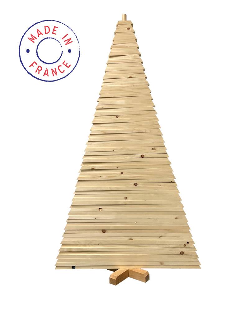 Mon Sapin Woody - Mon Sapin Woody - Sapin en bois modulable H.129 cm - Image 9