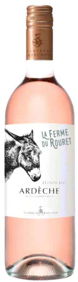 Les Vignerons Ardechois - Rosé IGP Ardèche 75 cl - Ferme du Rouret