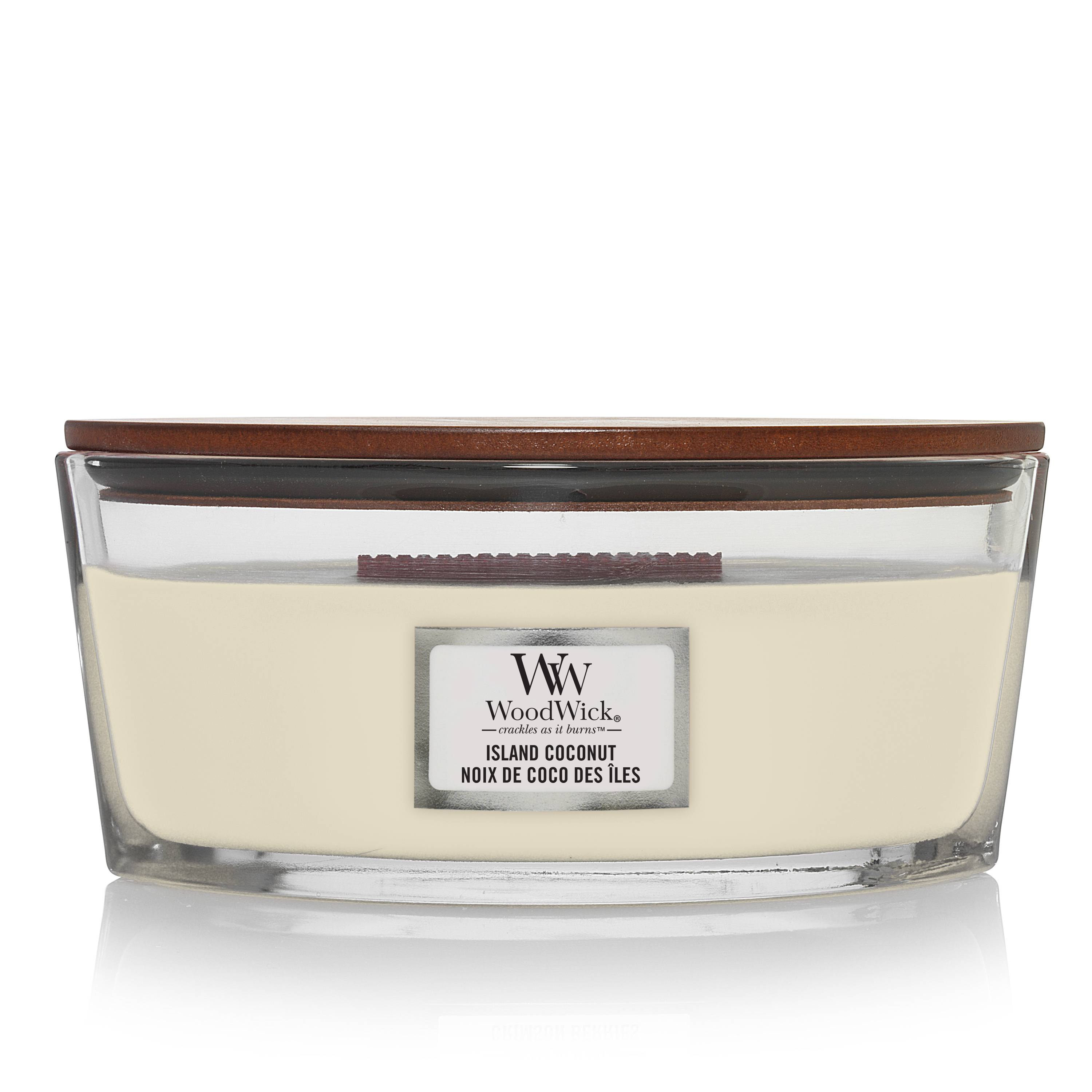 Bougie Ellipse Noix De Coco - WW