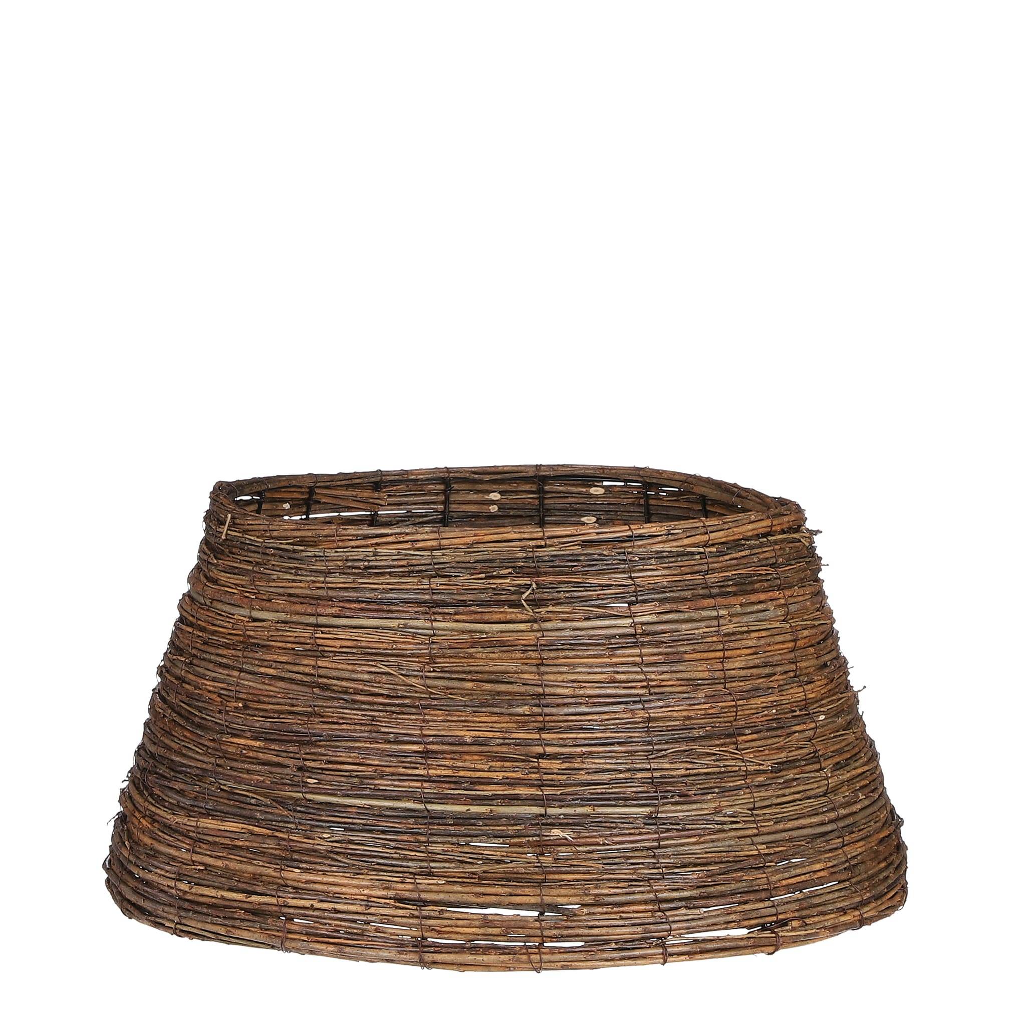 Treeskirt marron -oisier-Marron- h26xd55cm