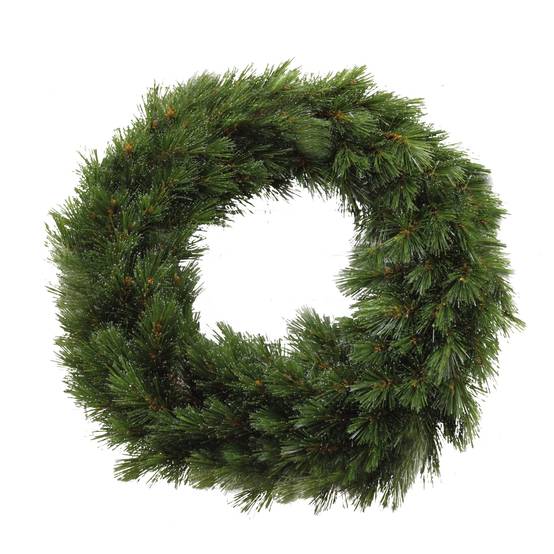 Forest frosted couronne vert TIPS 320 -hardneedle-Vert- d90cm
