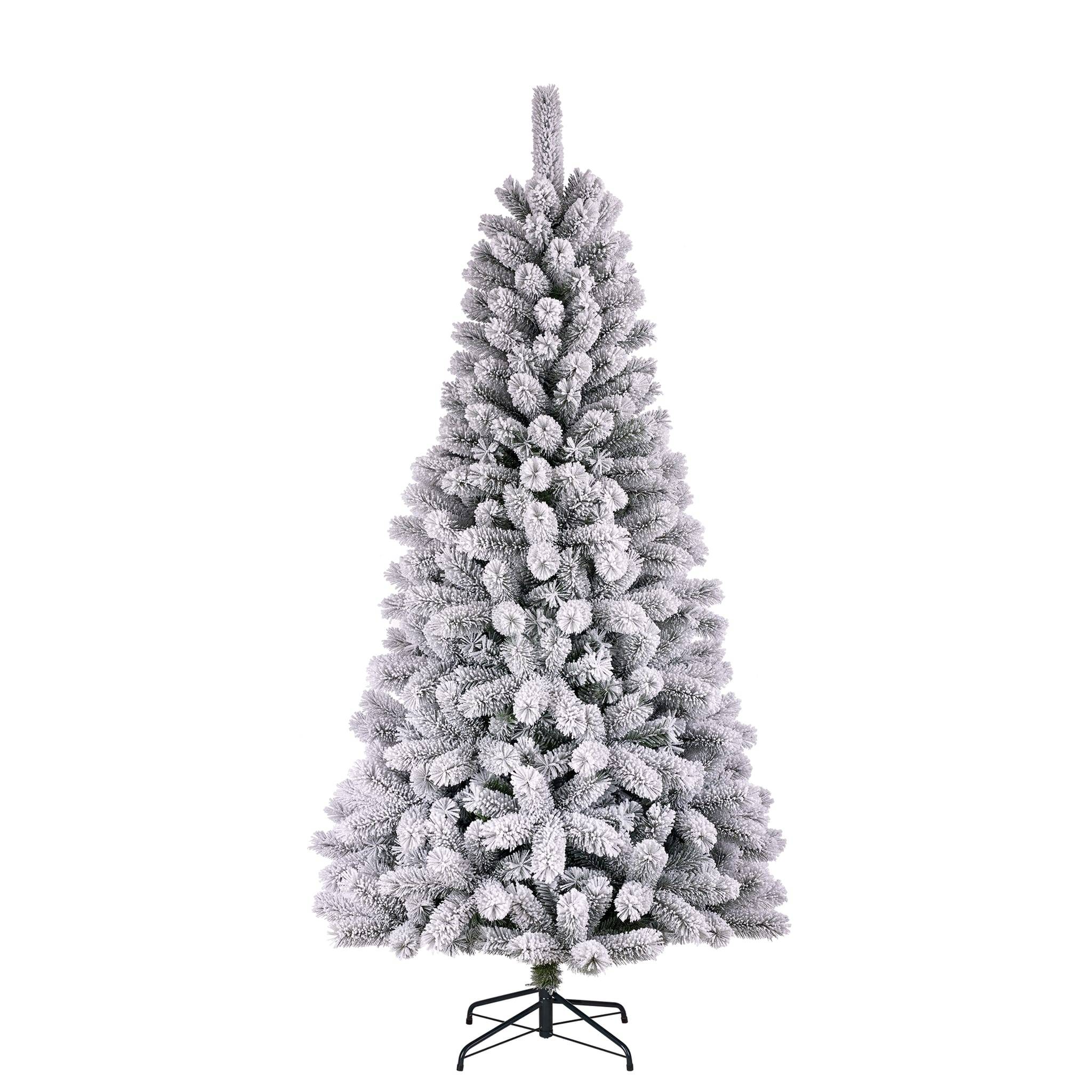 Medford Sapin vert givre TIPS 878 -Pvc-Frosted- h230xd124cm