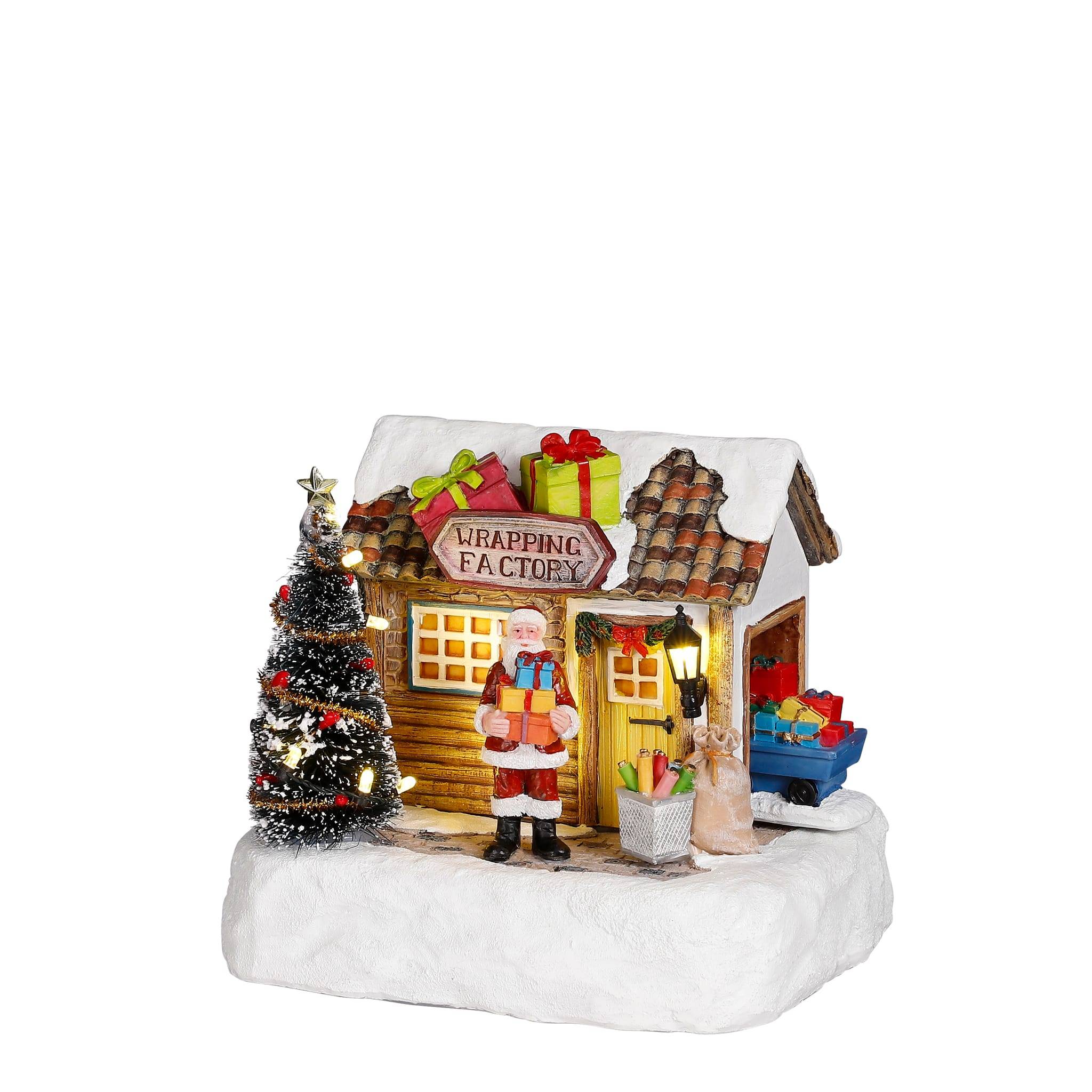 Wrapping factory Fonc.sur batt -poly-Multicol- l16,5xb13xh14cm