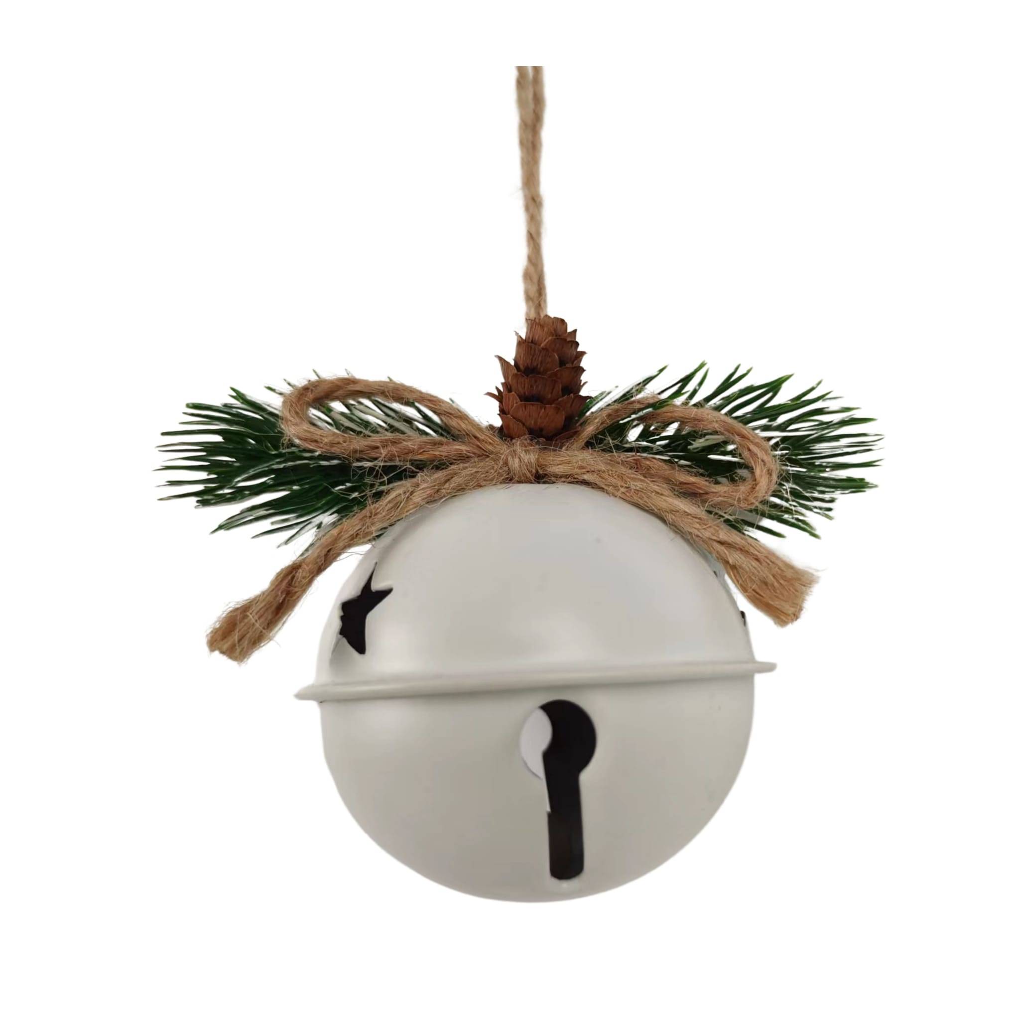 Ecloz - Suspension Grelot Blanc Ø 6 cm - Ecloz