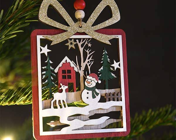 Blachere Illumination - Blachère Illumination - Boîte cadeau à suspendre L.10 x H.15 cm - Imagen 2