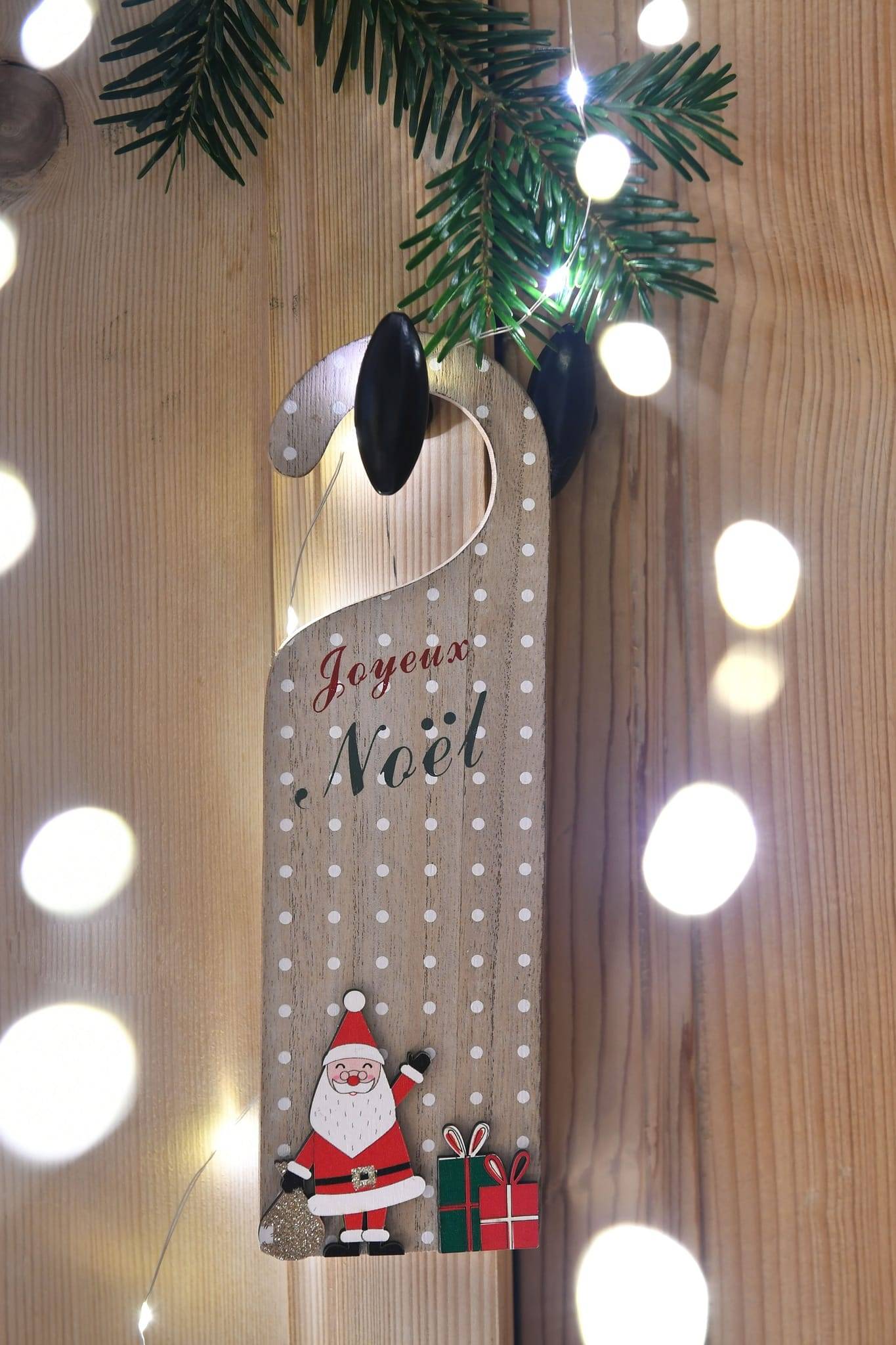 Blachere Illumination - Blachère Illumination - Poignée porte Noël L.7 x l.0,9 x H.24 cm - Imagen 2