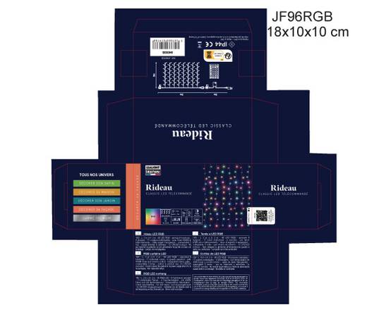 Blachere Illumination - Rideau LED L.2 x l.2m - RGB - Blachere Illumination - Image 3