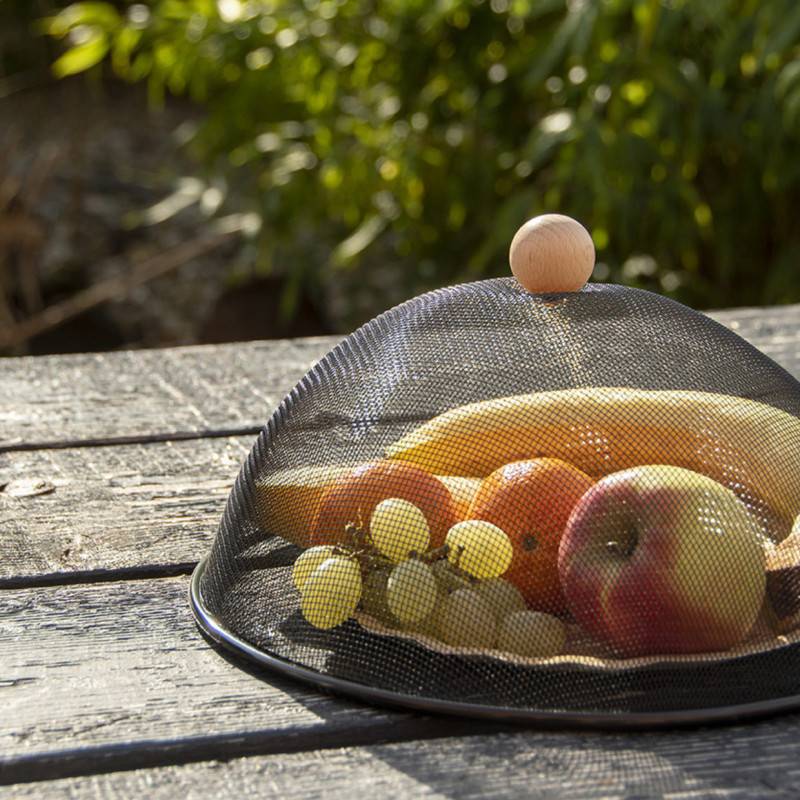 Cloche alimentaire fonte noire Ø30 H.16,3 cm - Esschert design - Imagen 4