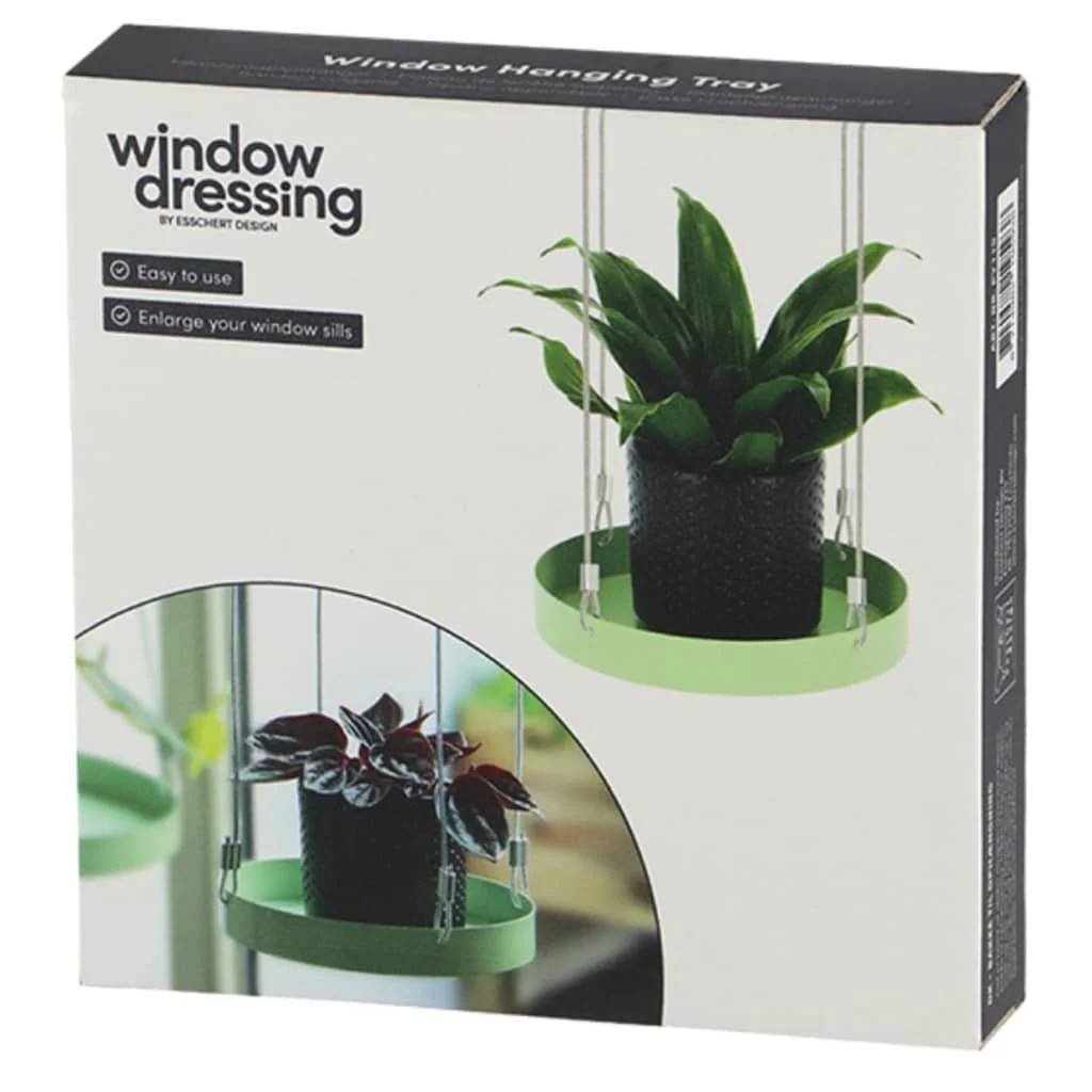 Soporte para plantas redondo verde – ESSCHERT DESIGN - Imagen 8