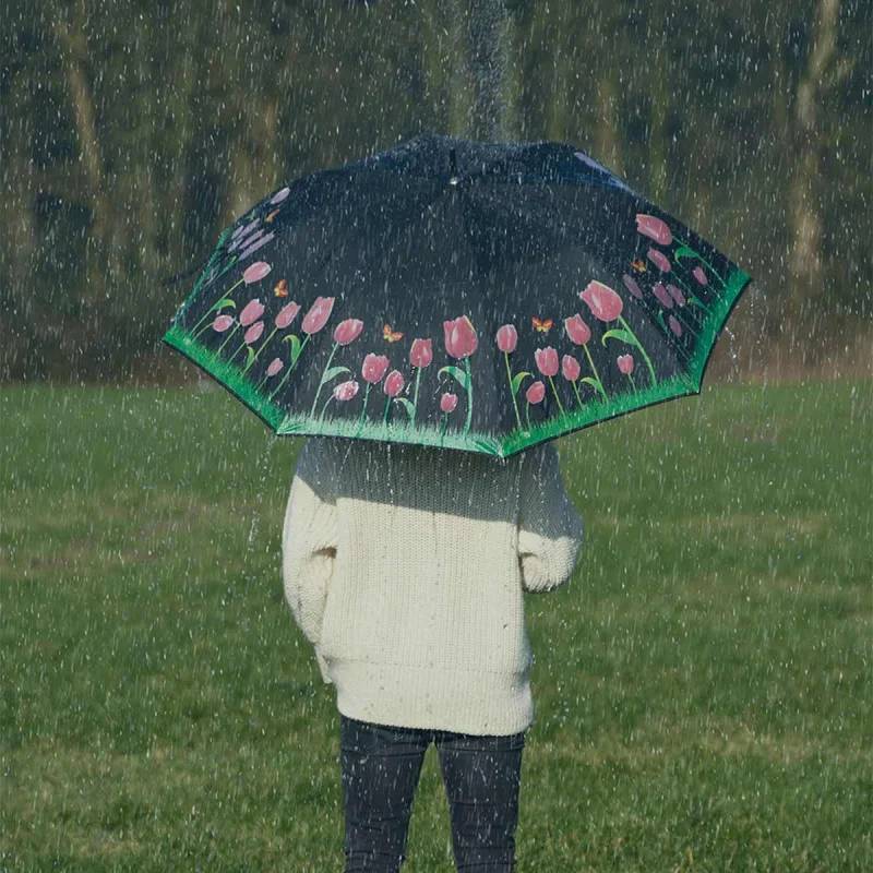 Parapluie Tulipe Couleur Changeante - Image 4