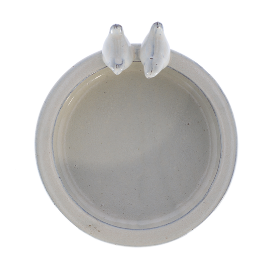 Bain d'oiseau rond en céramique blanc Ø26.9 cm H.10.9 cm - Esschert design bv 1 - Image 7