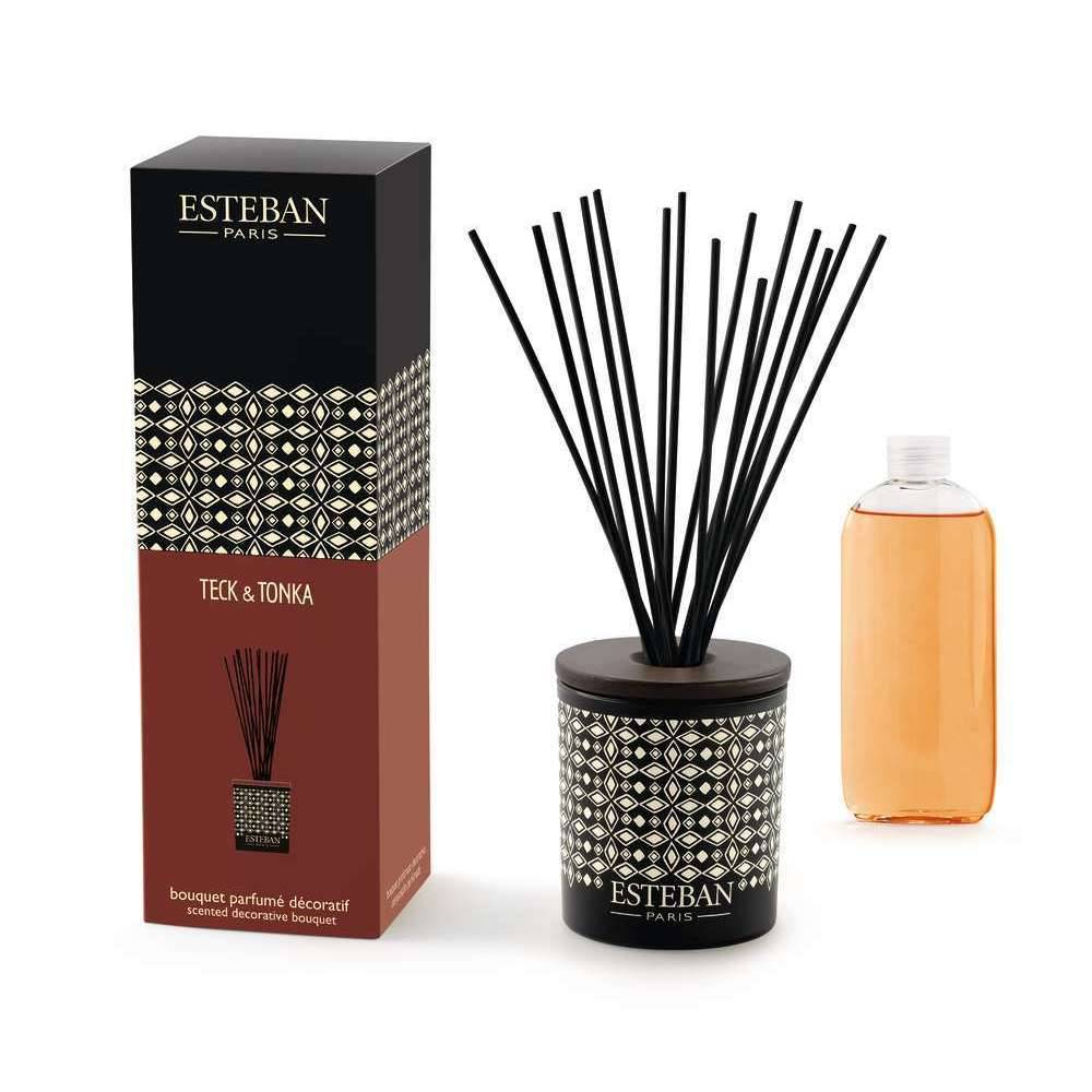 Esteban - Bouquet parfumé décoratif teck & tonka - ESTEBAN - Image 3