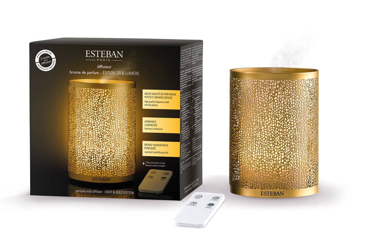 Esteban - Diffuseur brume de parfum - Édition Or & Lumière - Imagen 4