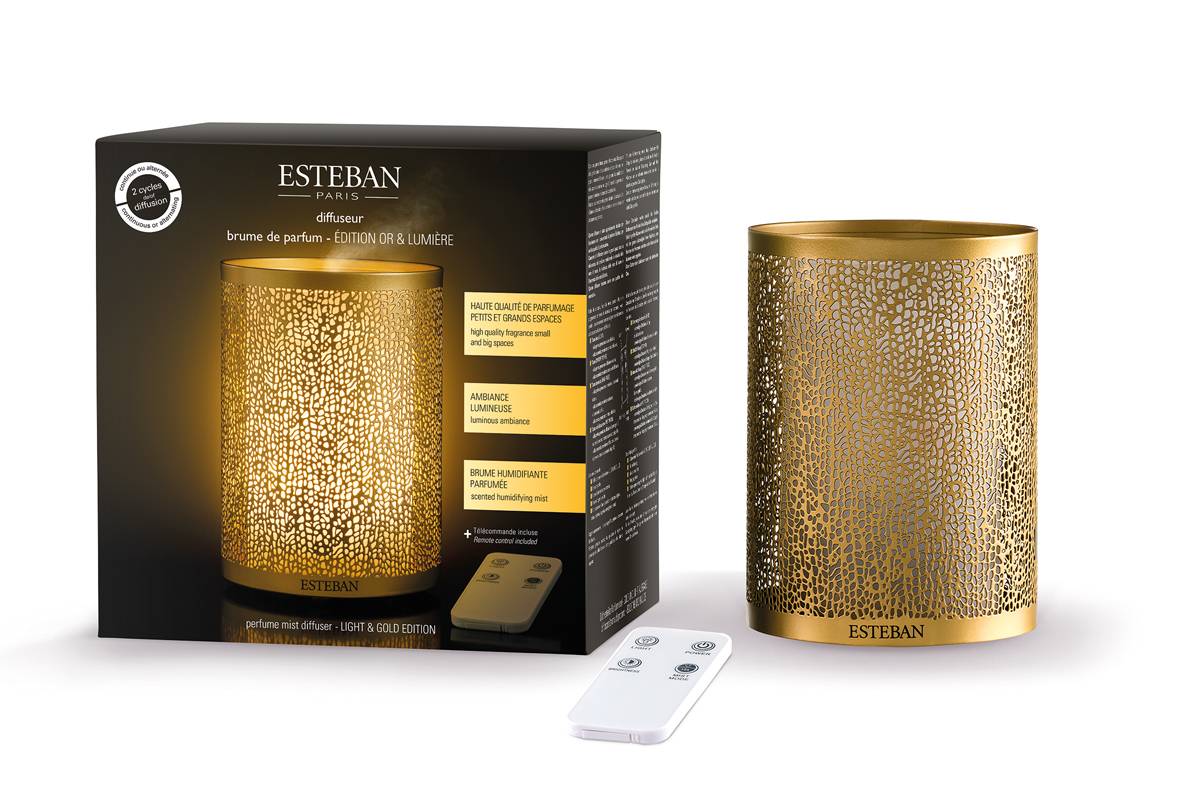 Esteban - Diffuseur brume de parfum - Édition Or & Lumière - Imagen 5