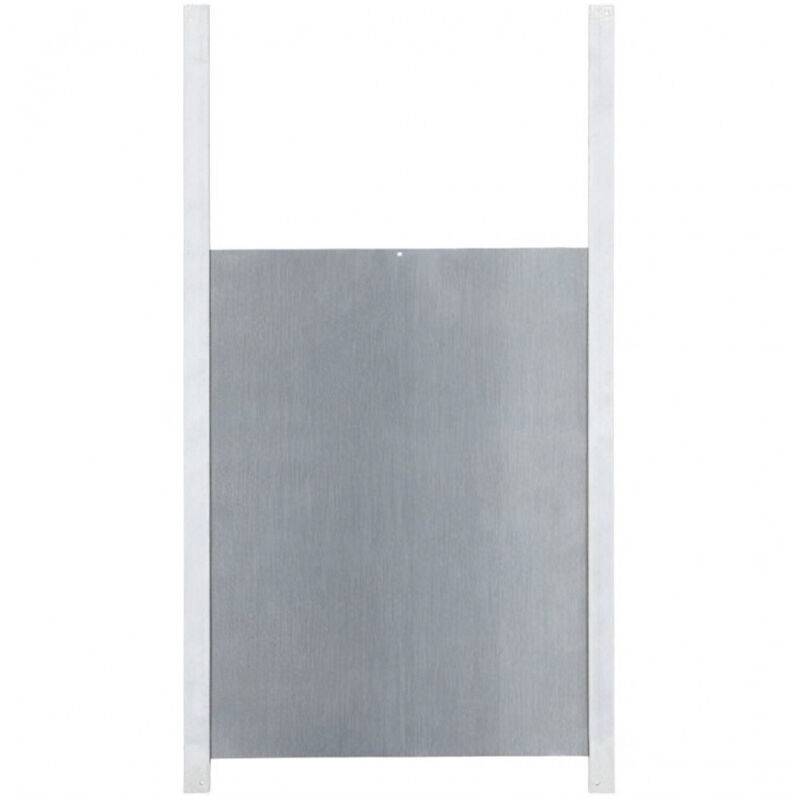 Porte poulailler coulissante alu, 30x40cm, taille M