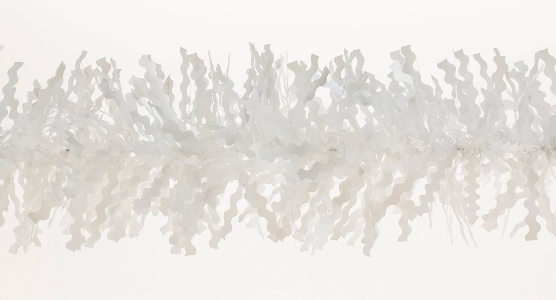 Weiste - Weiste - Guirlande gaufrée blanc perle L.200 x Ø.9 cm