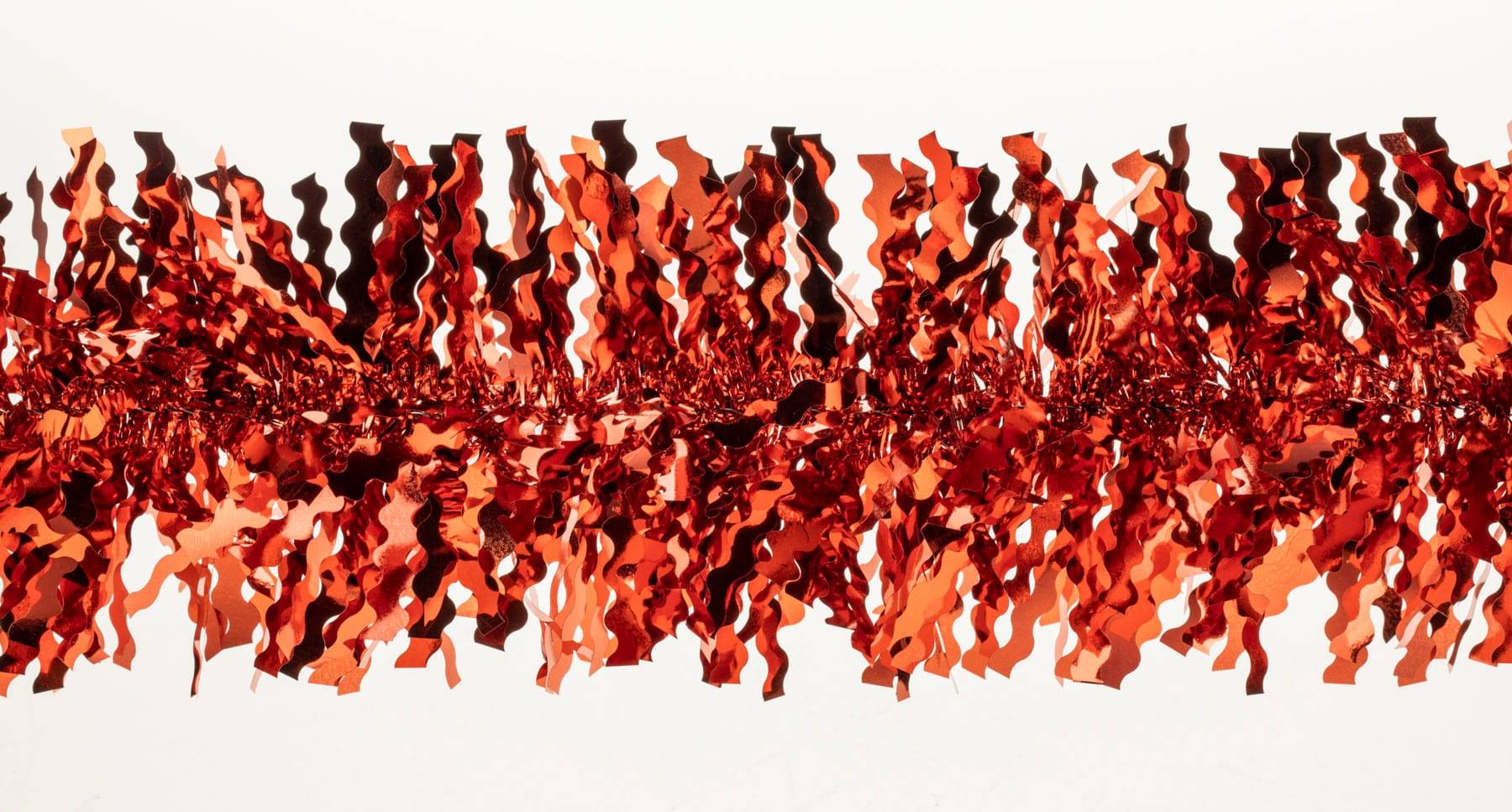 Weiste - Weiste - Guirlande rouge brique L.200 x Ø.9 cm - Imagen 4