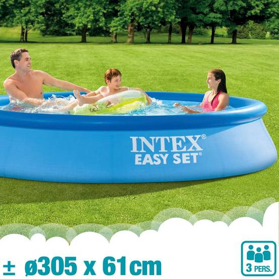 Intex - Piscine gonflable Easy Set PVC bleu 305 x 61 cm 28118NP - INTEX - Image 2
