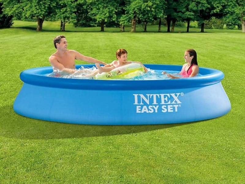 Intex - Piscina inflable Easy Set PVC azul 305 x 61 cm 28118NP - INTEX - Imagen 11