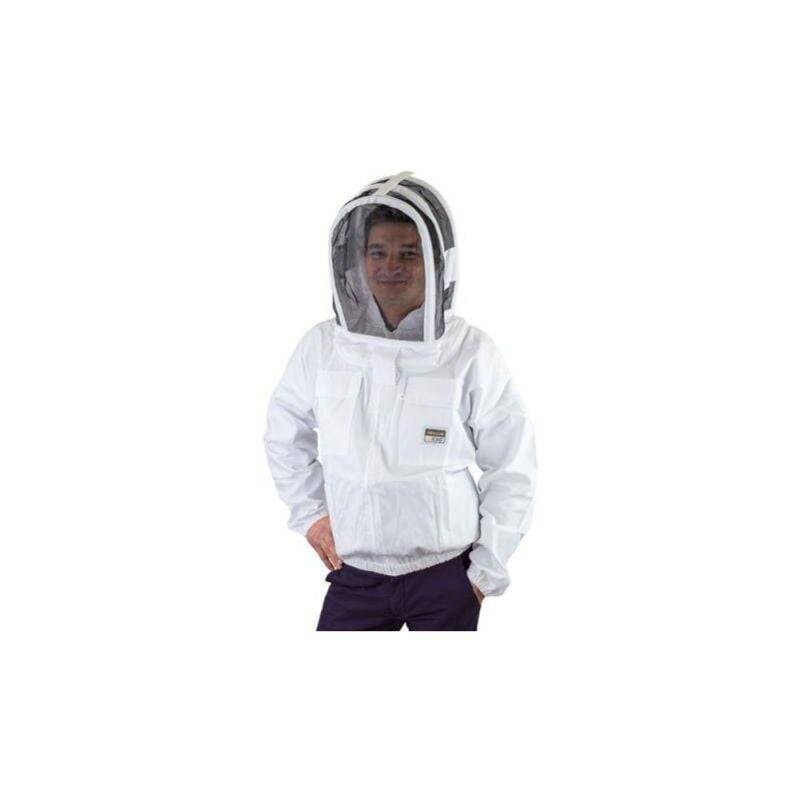 Chaqueta apicultor algodón beige Talla L - La jocondienne