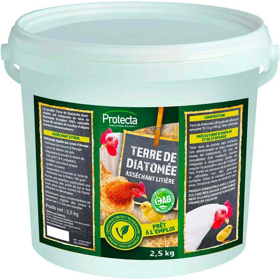Protecta - Tierra de diatomeas en polvo 2,5 kg - Protecta - Imagen 1