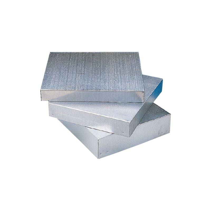 Toit de ruche en tôle galvanisée Dadant L 50 cm l 43 cm H 10,5 cm – ICKO APICULTURE