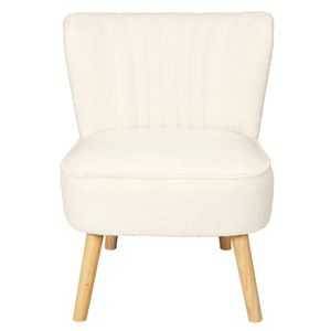 Home choc - Home Choc - Fauteuil Bouclette Erika L.70 x l.59 x H.72 cm - Imagen 7