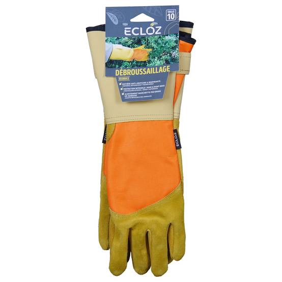 Ecloz - Gants débroussaillage technique taille 9 - ECLOZ - Image 2