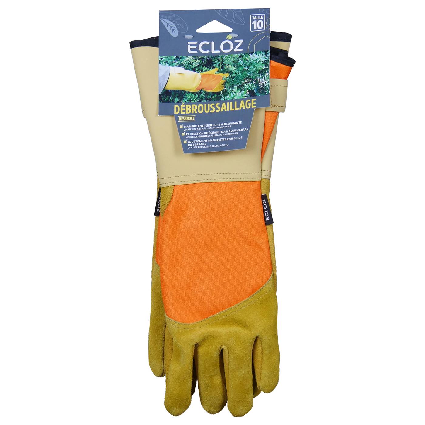 Ecloz - Gants débroussaillage technique taille 9 - ECLOZ - Imagen 2