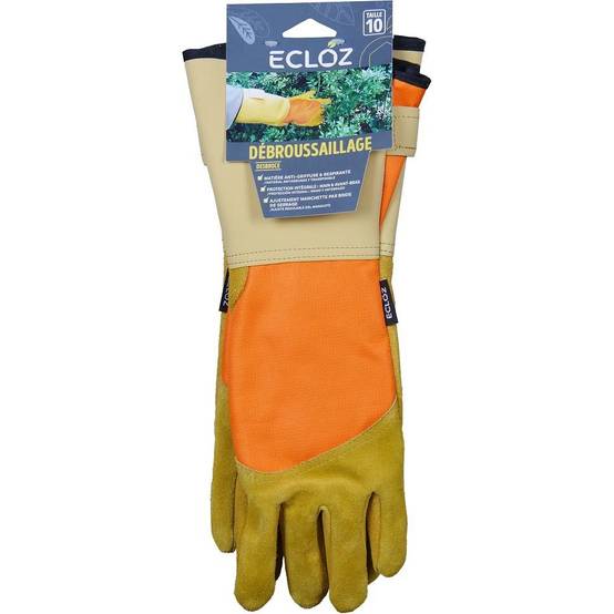 Ecloz - Gants débroussaillage technique taille 9 - ECLOZ - Image 3