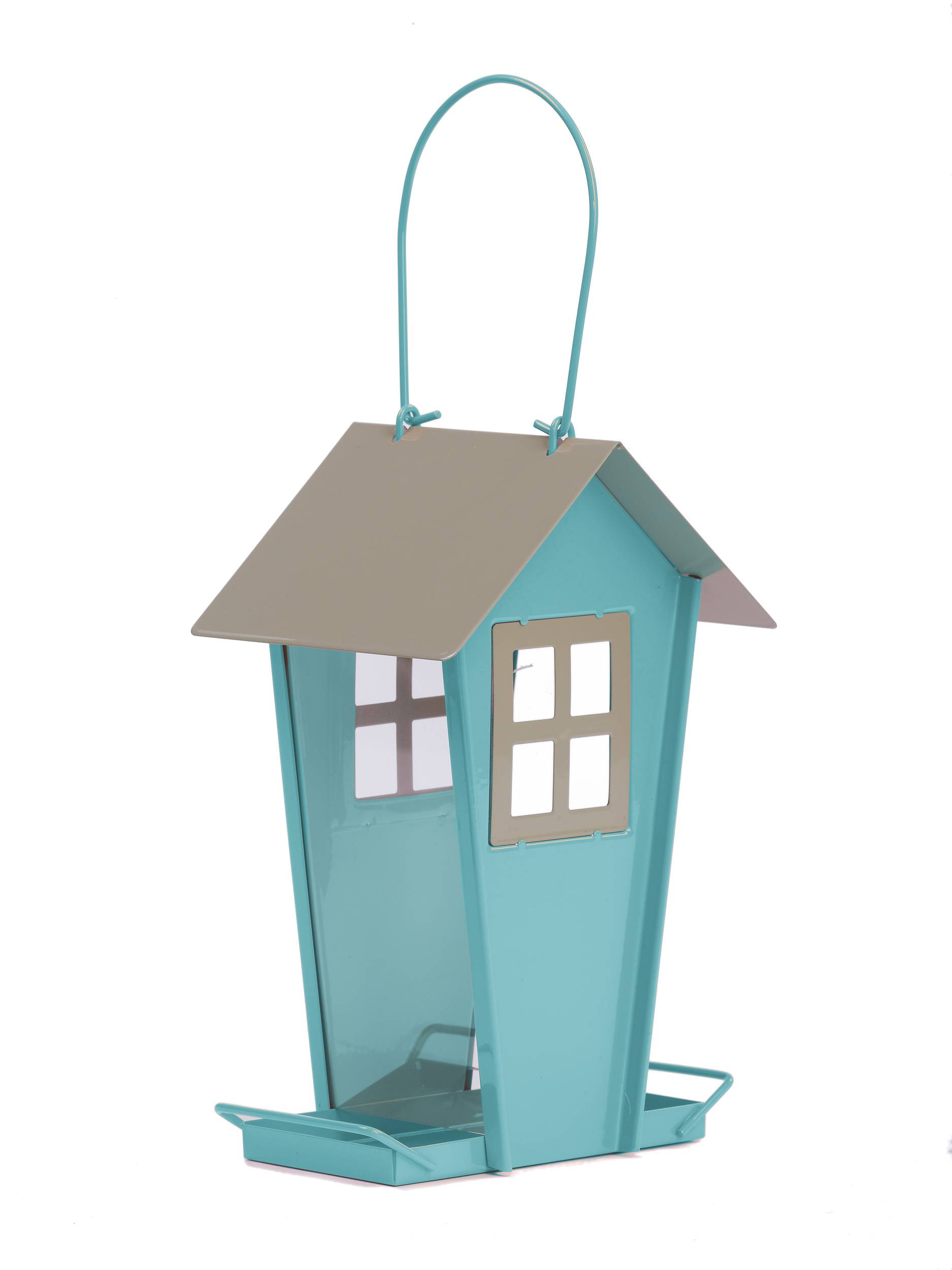 Plume & compagnie - Distributeur maisonnette ROTTERDAM SIMPLE pour graines et vers - Plume & COMPAGNIE - Imagen 1