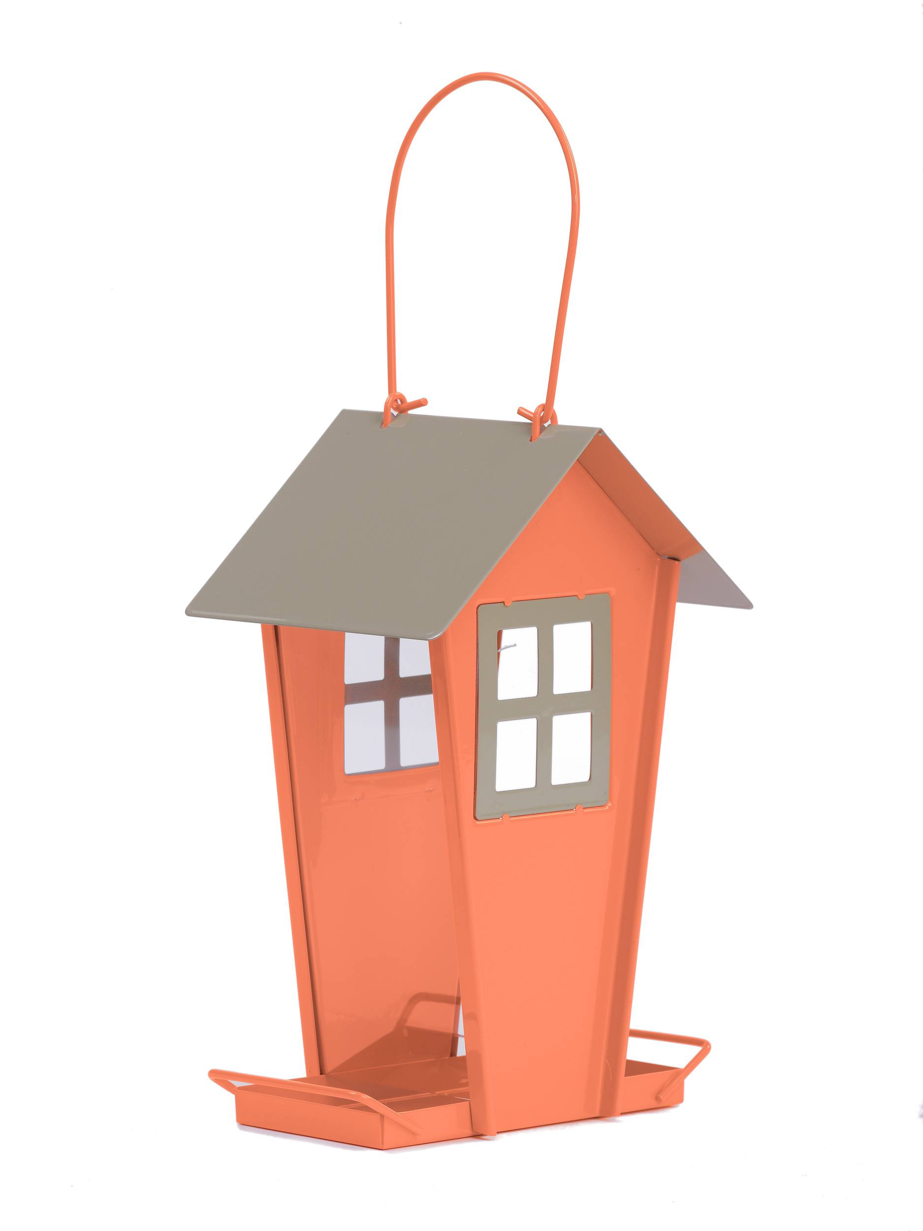 Plume & compagnie - Distributeur maisonnette ROTTERDAM SIMPLE pour graines et vers - Plume & COMPAGNIE - Imagen 2