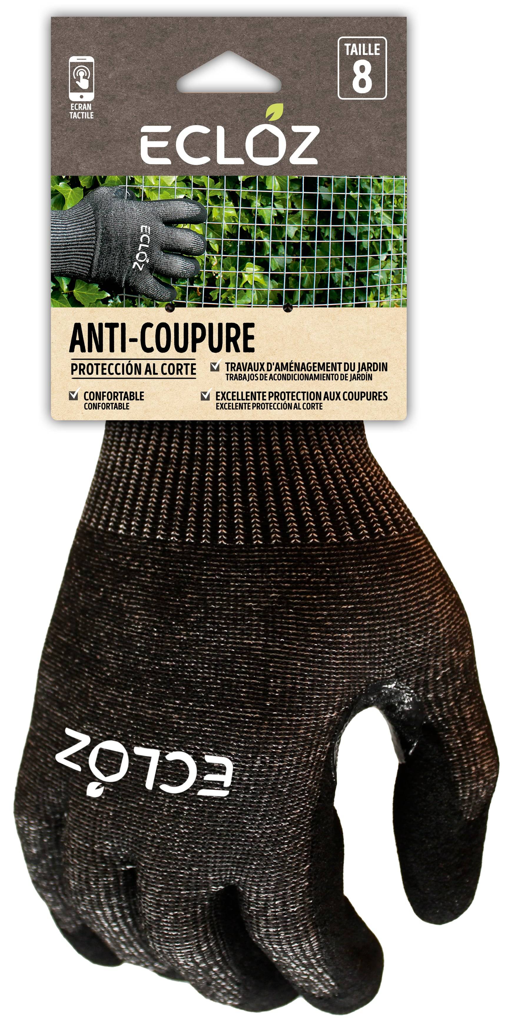 Ecloz - Gants anti-coupure taille 07 - ECLOZ - Image 1