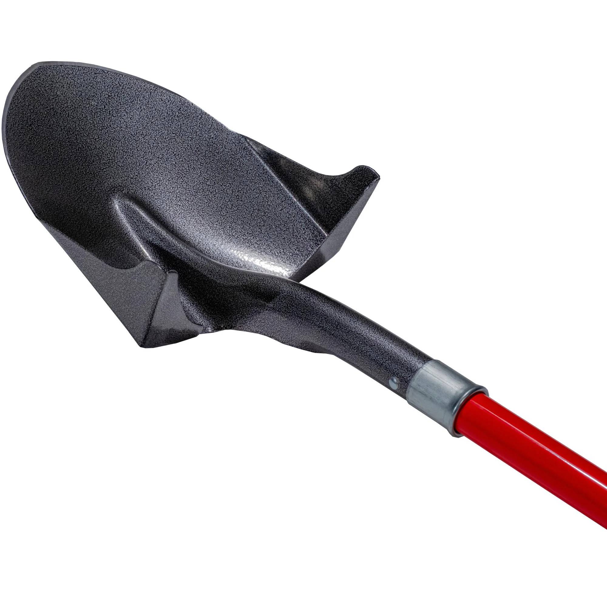 Pelle à rebords RootSlayer acier carbone noir/rouge L.110 cm l.22 cm H.11 cm - Venteo - Image 4