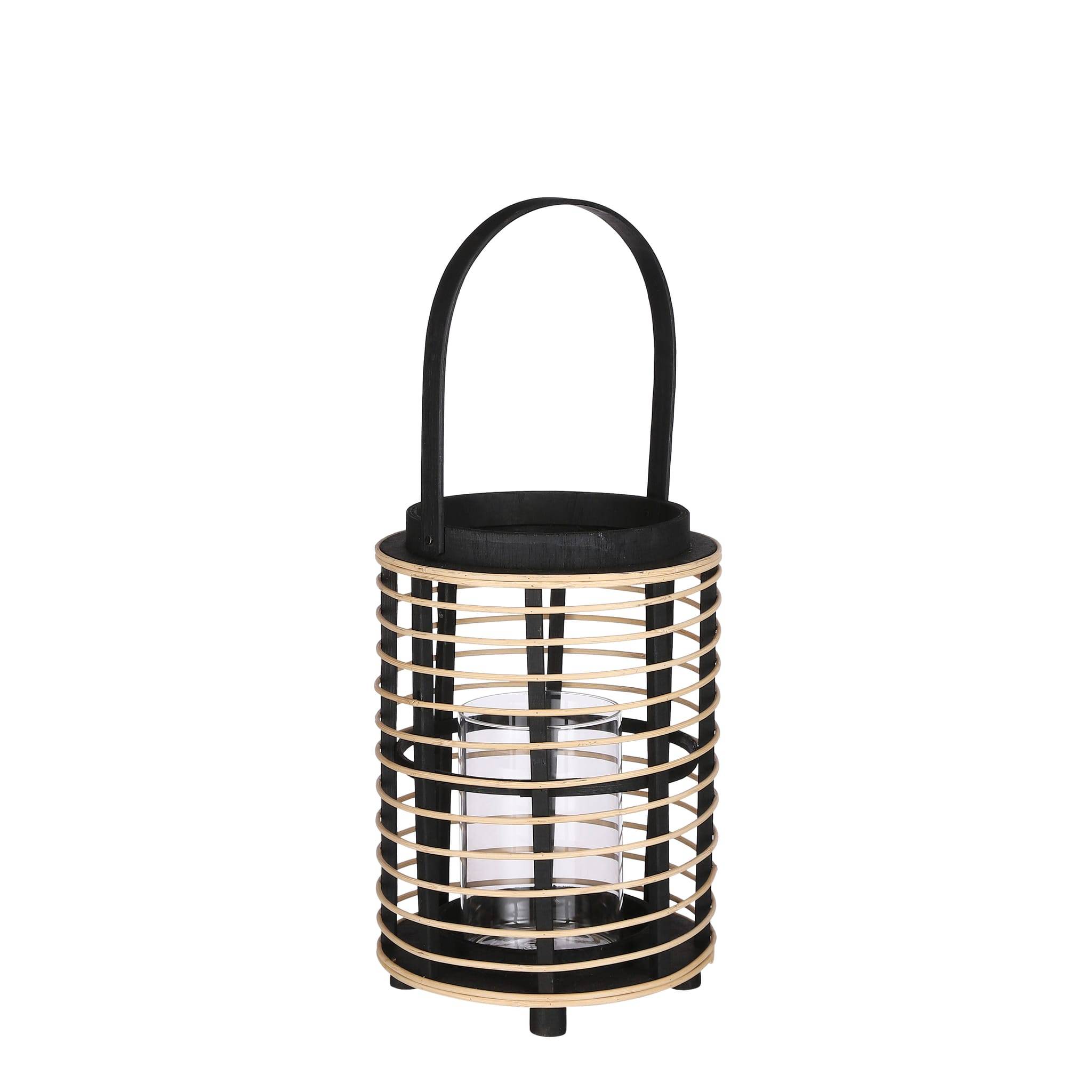Lanterne Métal Bambou – JONAS - Image 1