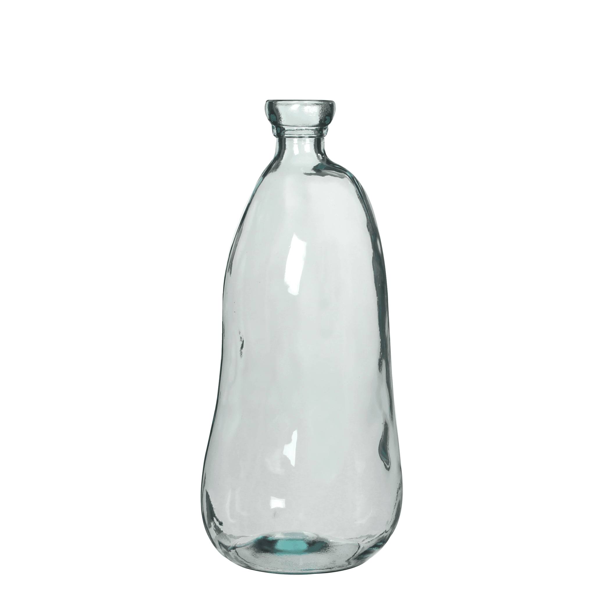 Vase Bouteille Verre Recyclé Transparent – MICA DECORATIONS - Image 3