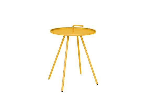 Ecloz - Table d'appoint Jaune Ø.42 x H.55 cm - Image 2