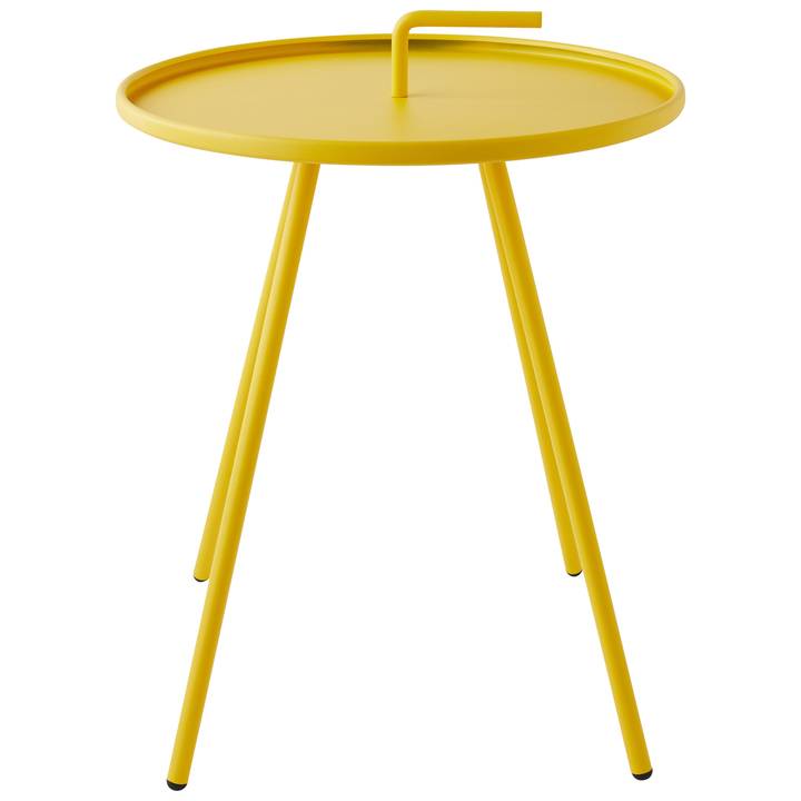 Ecloz - Table d'appoint Jaune Ø.42 x H.55 cm - Image 4