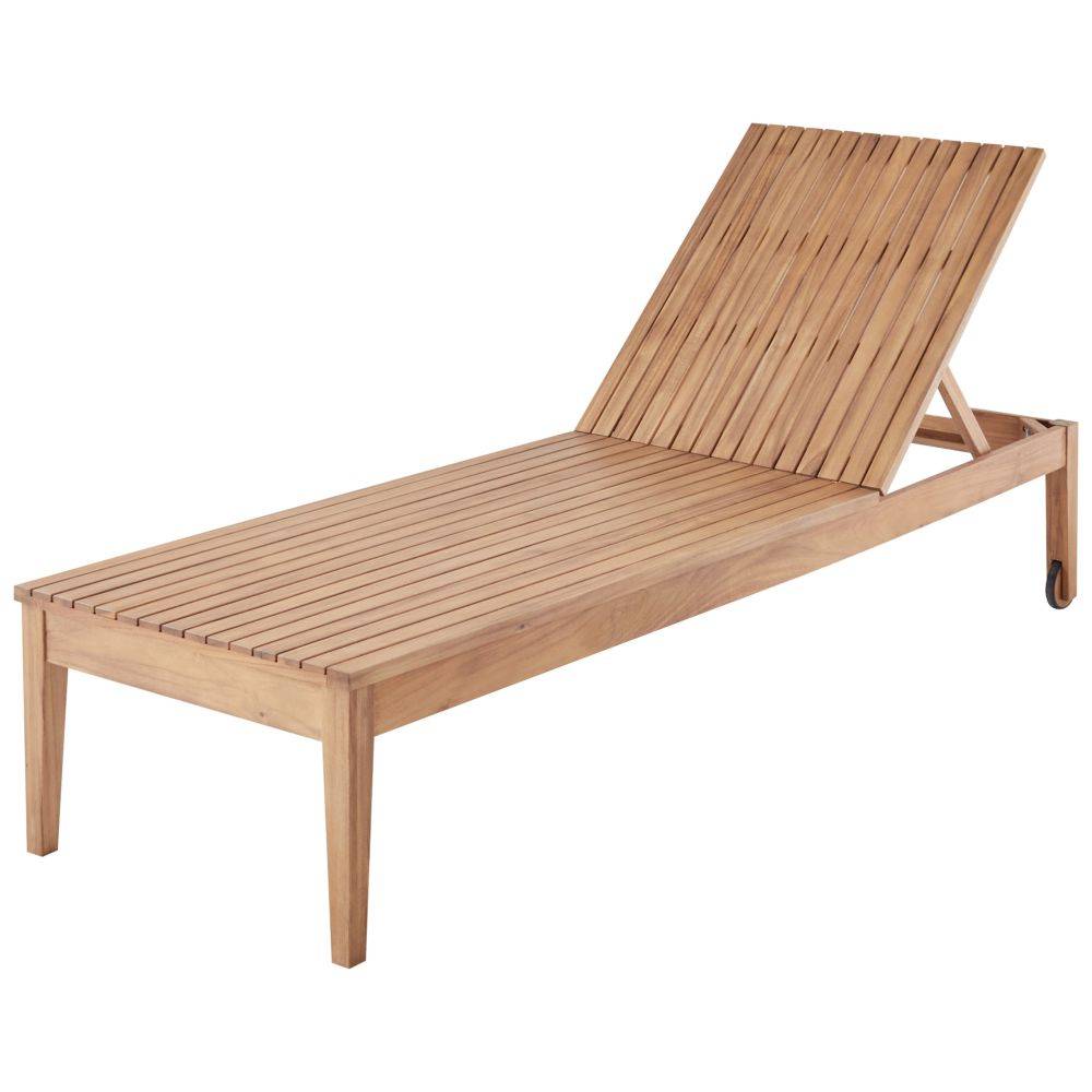 Ecloz - Tumbona Woodland - L. 210 x l. 66 x H. 40 cm - ECLOZ - Imagen 3
