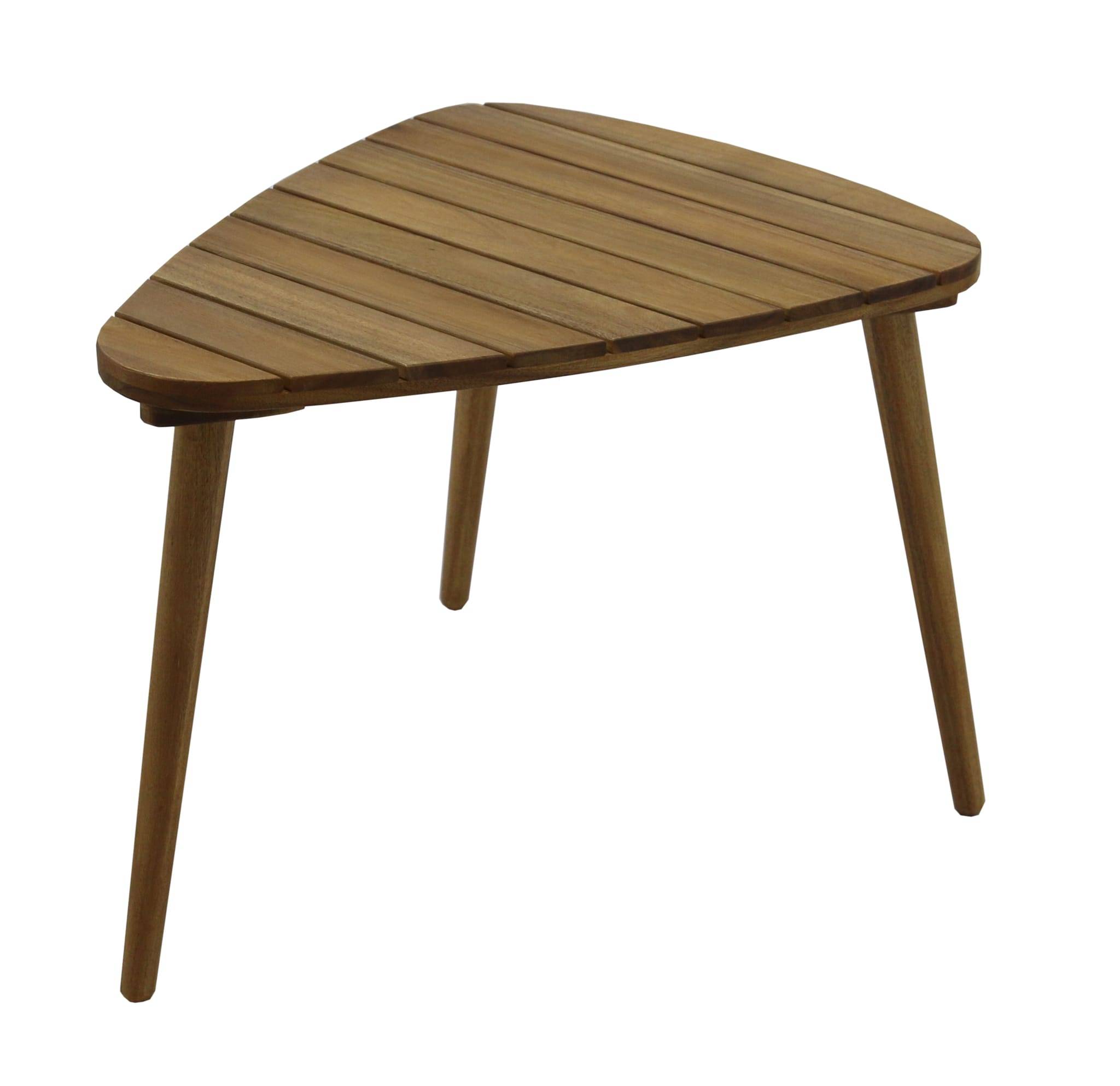 Ecloz - Lot 3 tables basses de jardin gigogne bois Cigogne ECLOZ - Image 14