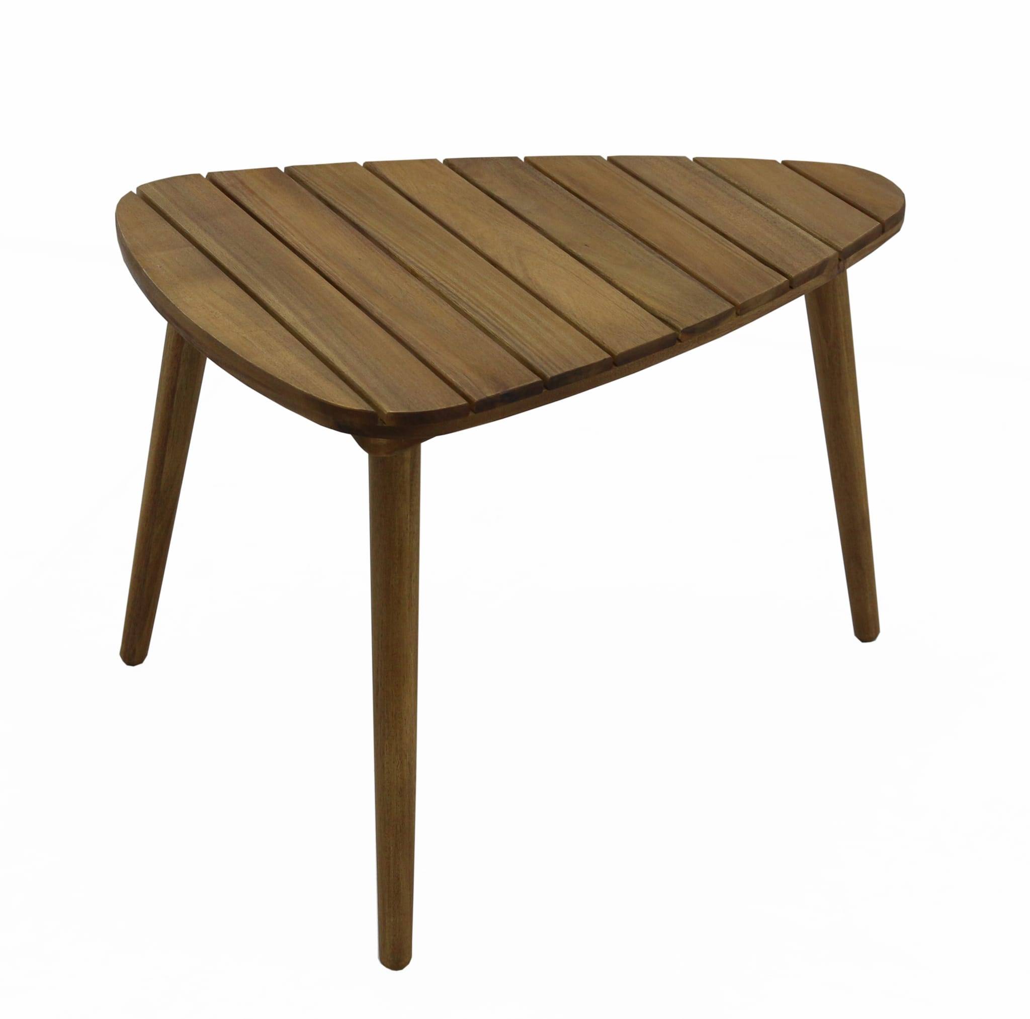 Ecloz - Lot 3 tables basses de jardin gigogne bois Cigogne ECLOZ - Image 11