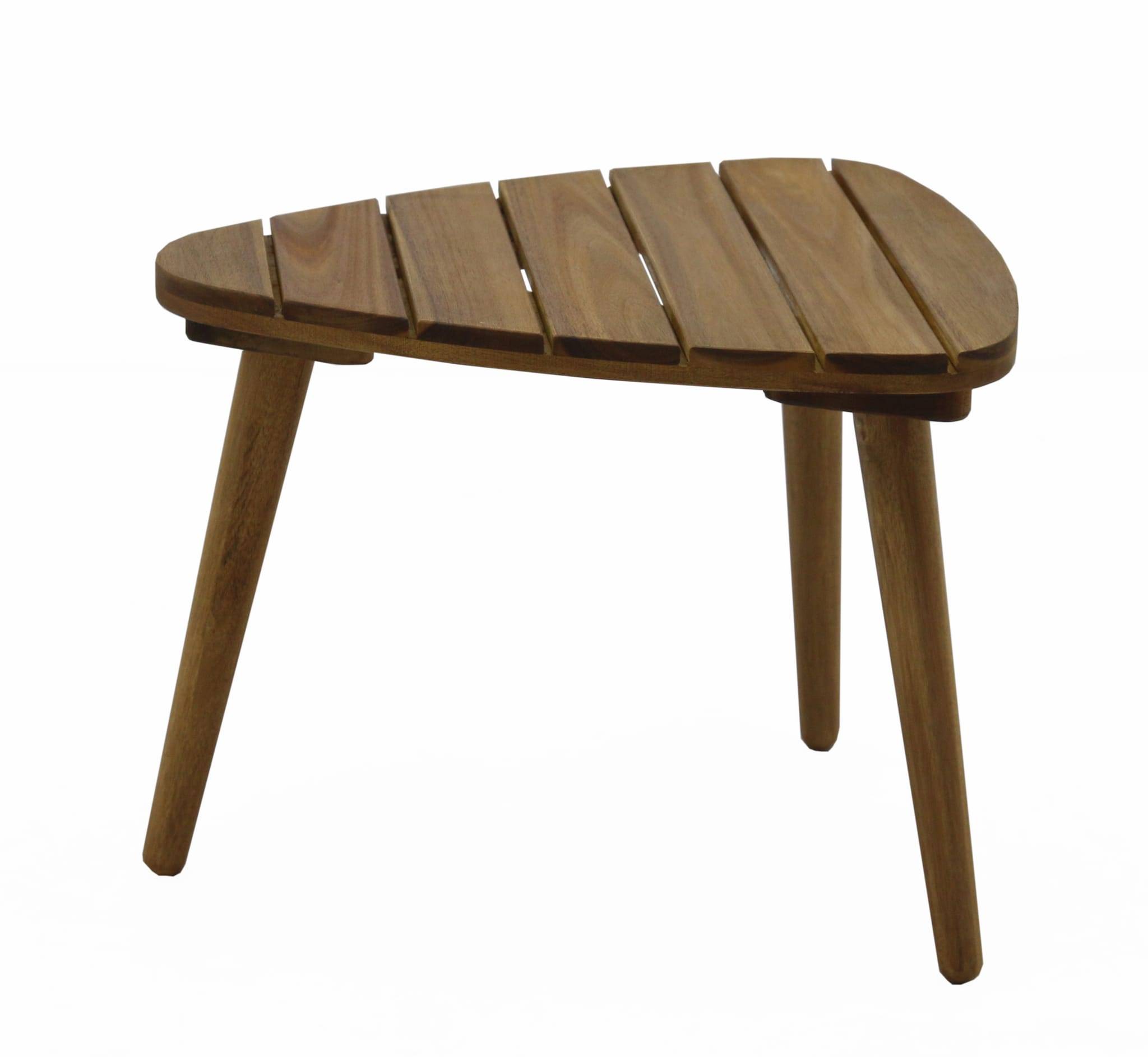 Ecloz - Lot 3 tables basses de jardin gigogne bois Cigogne ECLOZ - Image 19