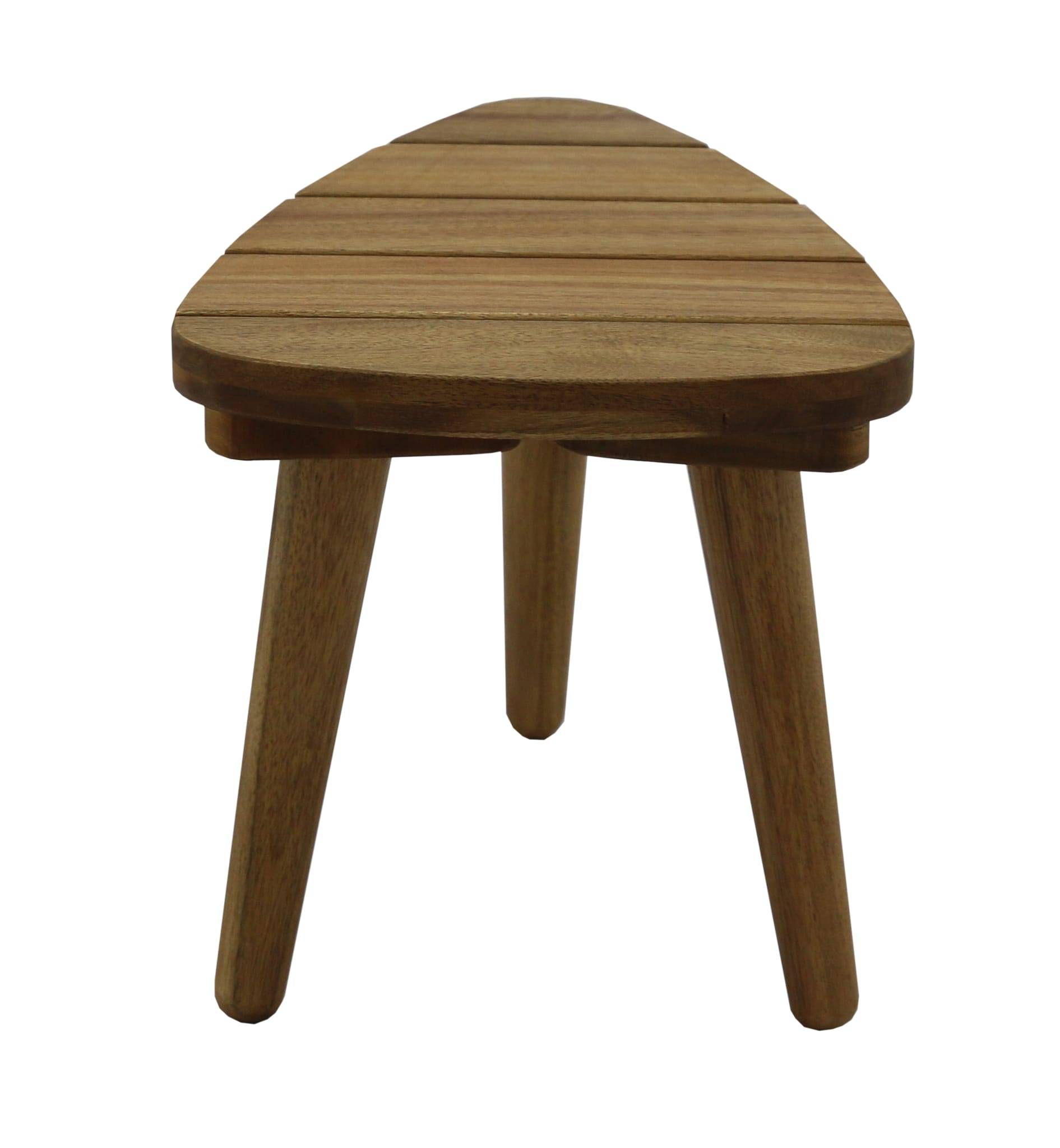 Ecloz - Lot 3 tables basses de jardin gigogne bois Cigogne ECLOZ - Image 10