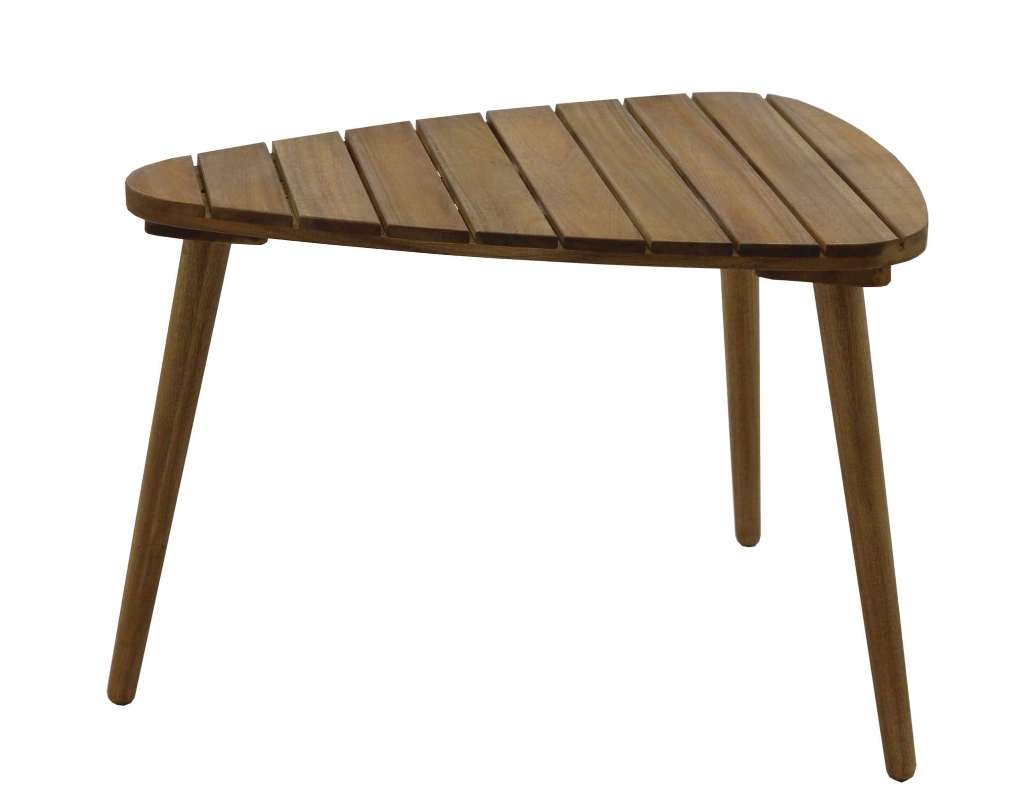 Ecloz - Lot 3 tables basses de jardin gigogne bois Cigogne ECLOZ - Image 12