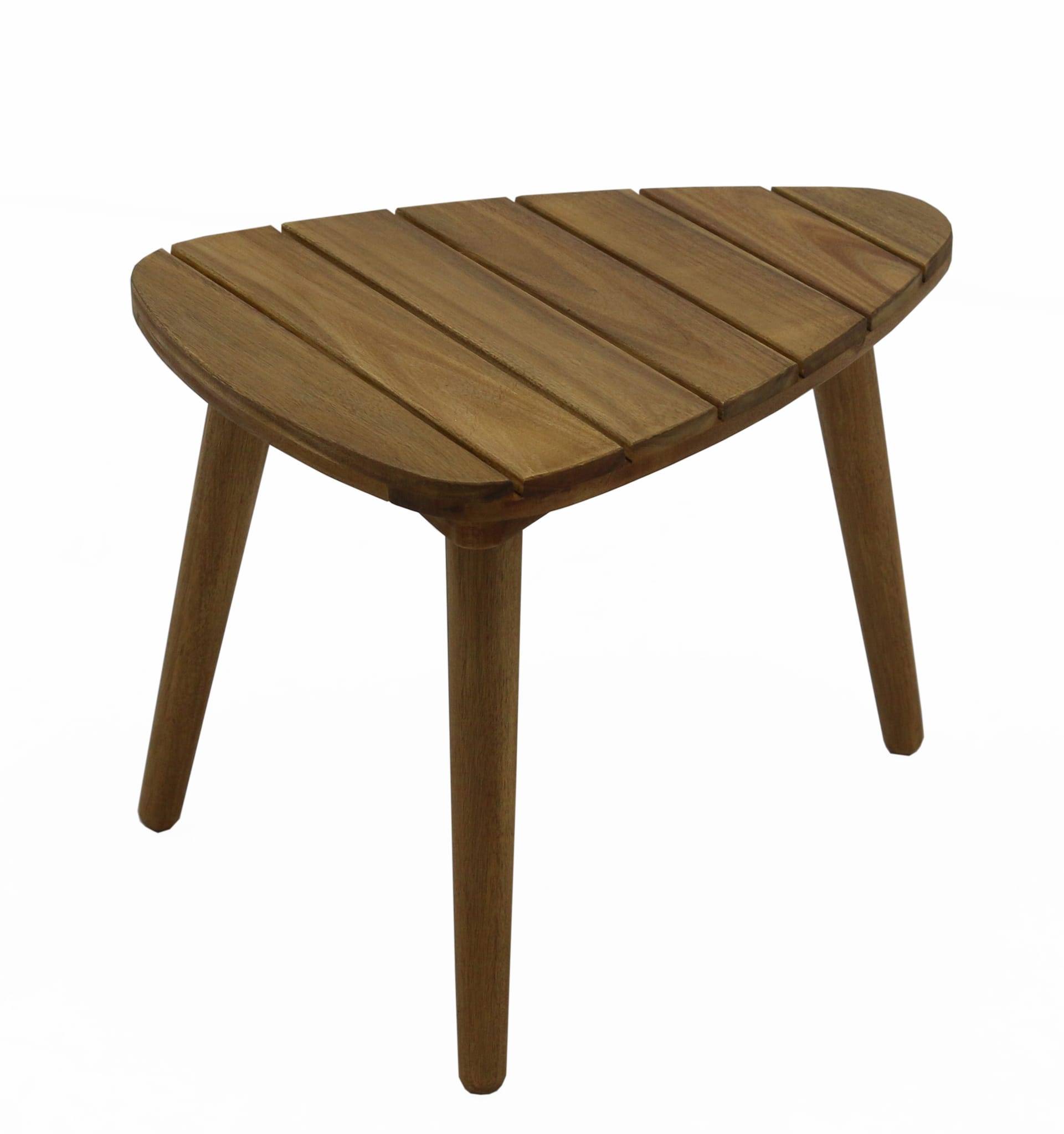 Ecloz - Lot 3 tables basses de jardin gigogne bois Cigogne ECLOZ - Image 8