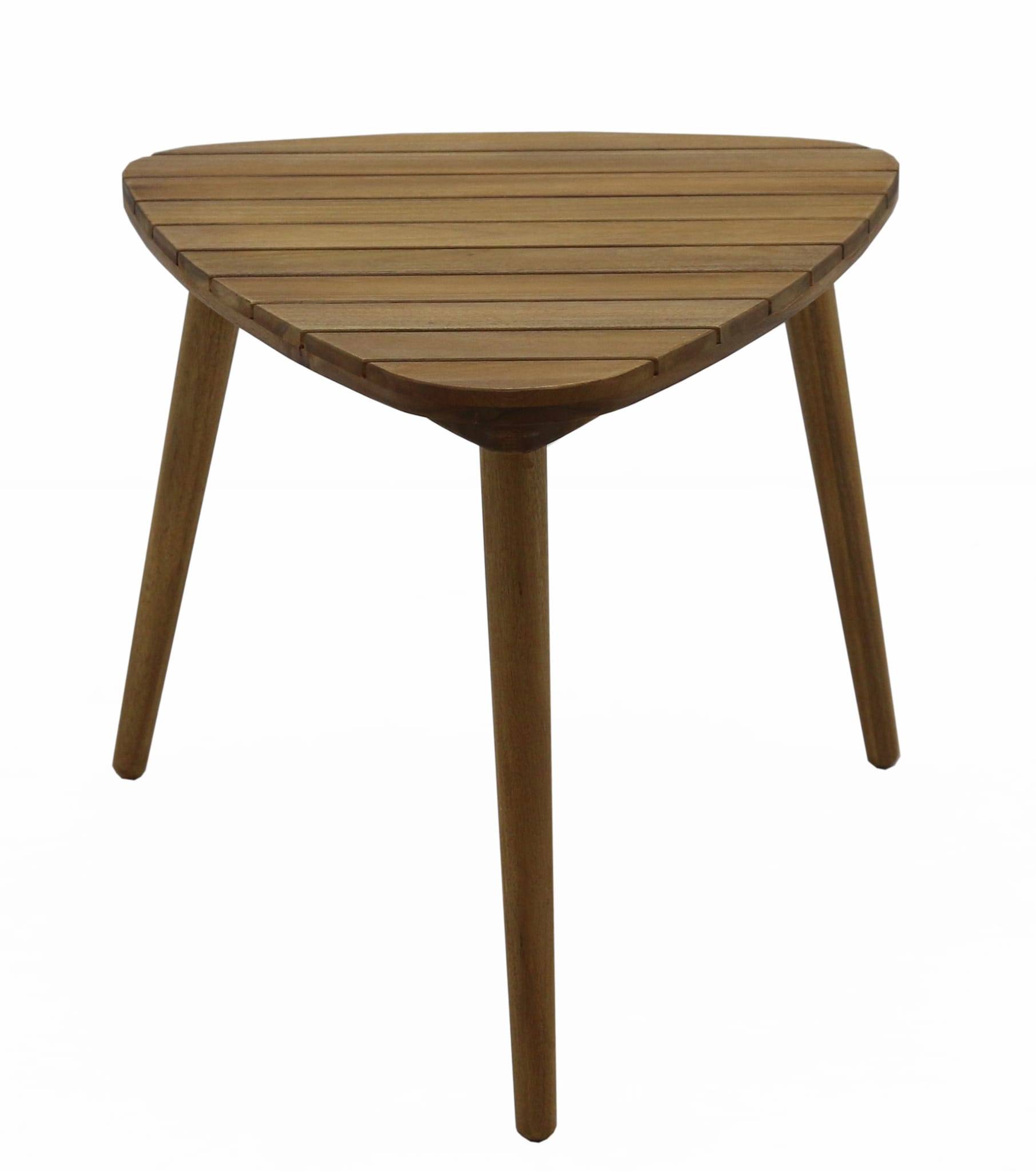Ecloz - Lot 3 tables basses de jardin gigogne bois Cigogne ECLOZ - Image 15