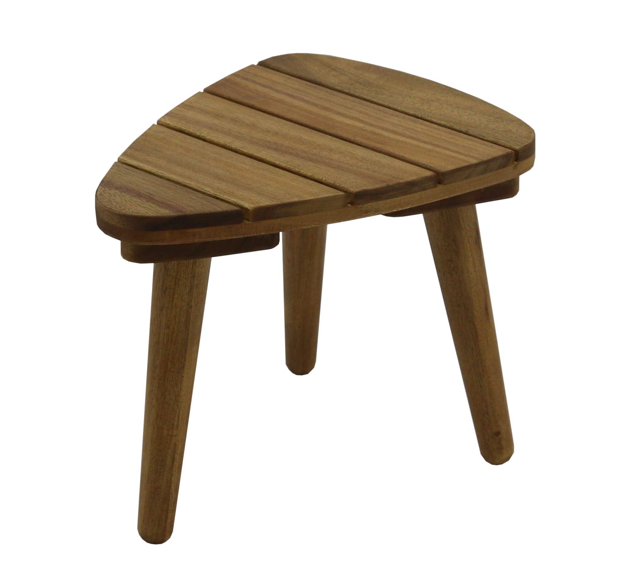 Ecloz - Lot 3 tables basses de jardin gigogne bois Cigogne ECLOZ - Image 3
