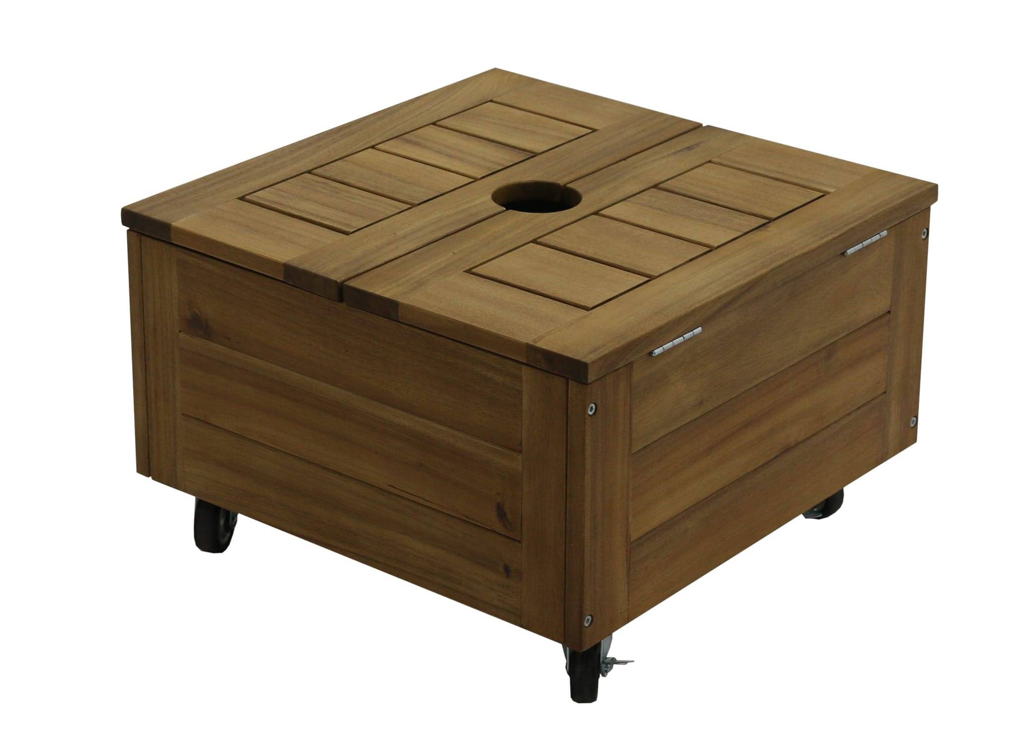 Ecloz - Table d'appoint Umbrella Bois L.50 x l.50 x H.32cm - ECLOZ - Image 1