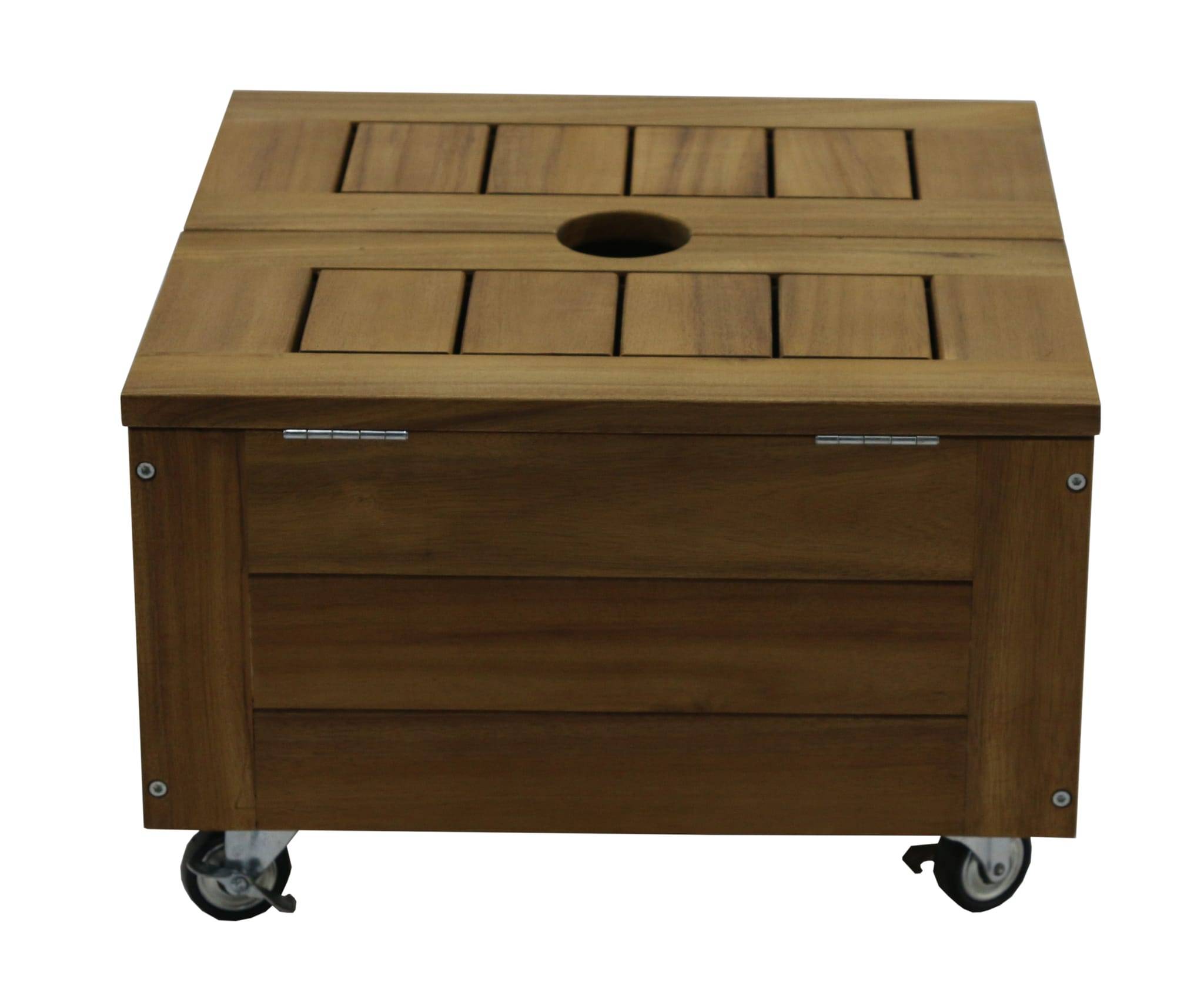 Ecloz - Table d'appoint Umbrella Bois L.50 x l.50 x H.32cm - ECLOZ - Image 5