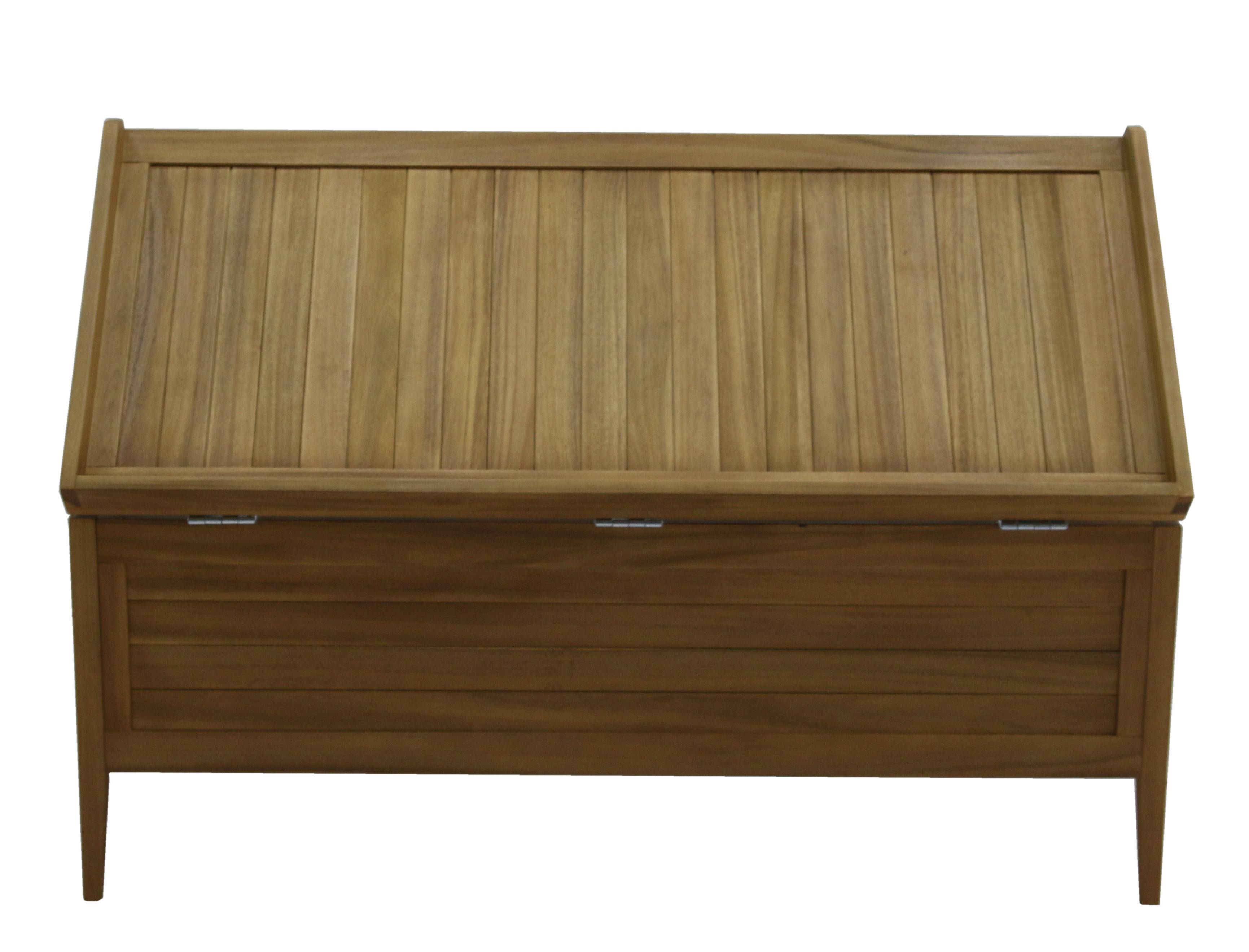Ecloz - Coffre Banc Camilia en bois L.120 x l.50 x H.50 cm - ECLOZ - Imagen 6